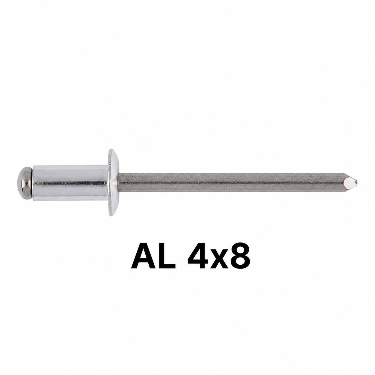 Попнит алуминиев 4x8мм